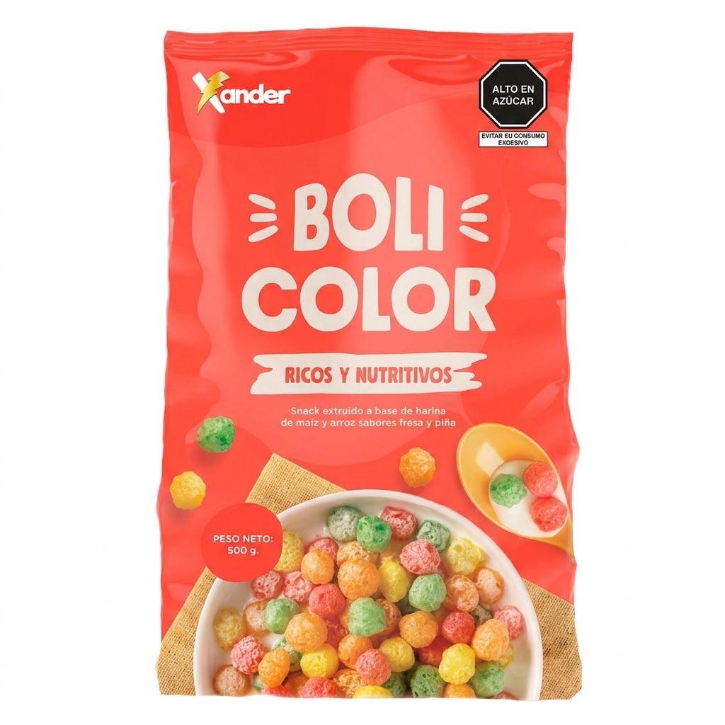 CEREAL BOLI COLOR RICOS Y NUTRITIVOS 500G