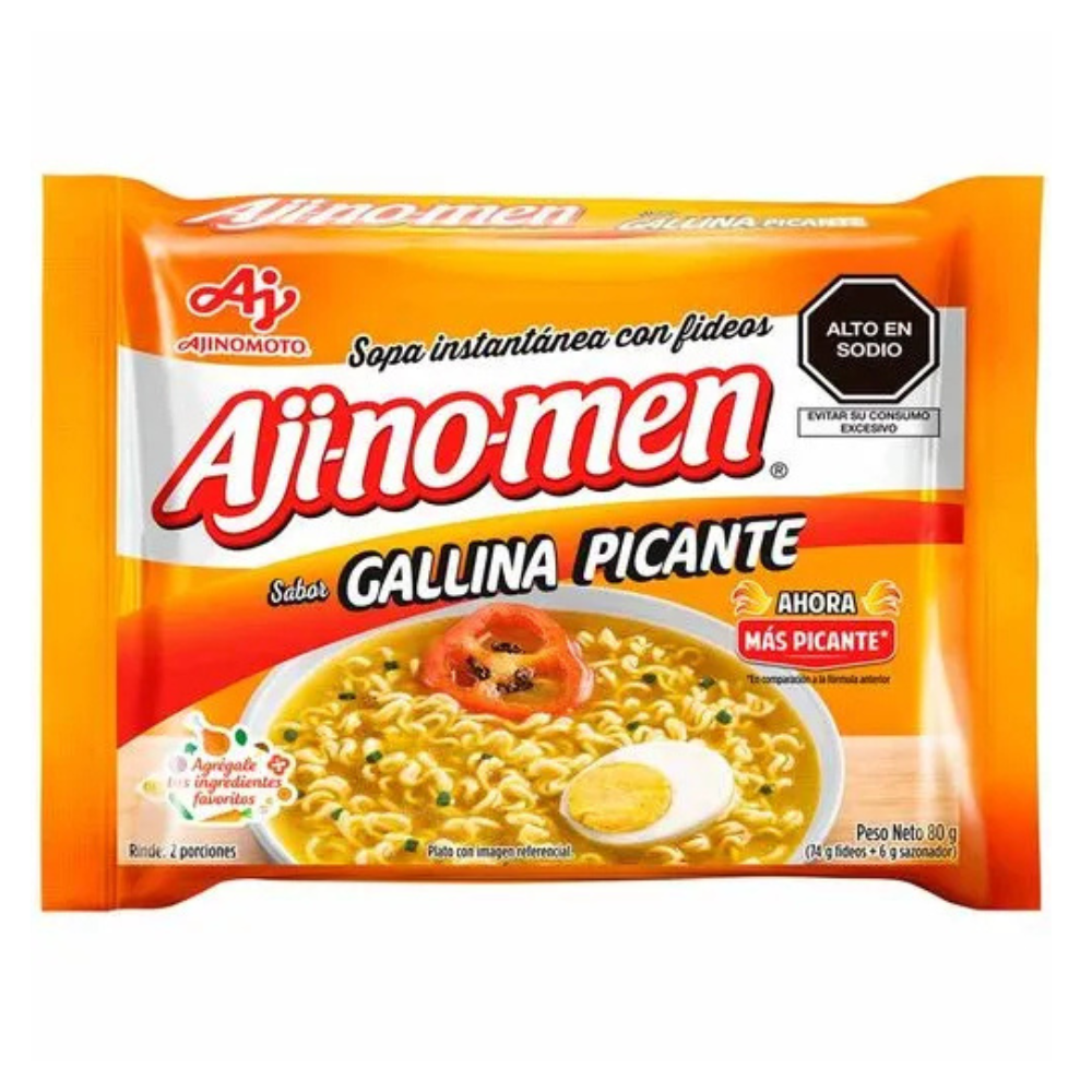 AJINOMEN GALLINA PICANTE  80G 