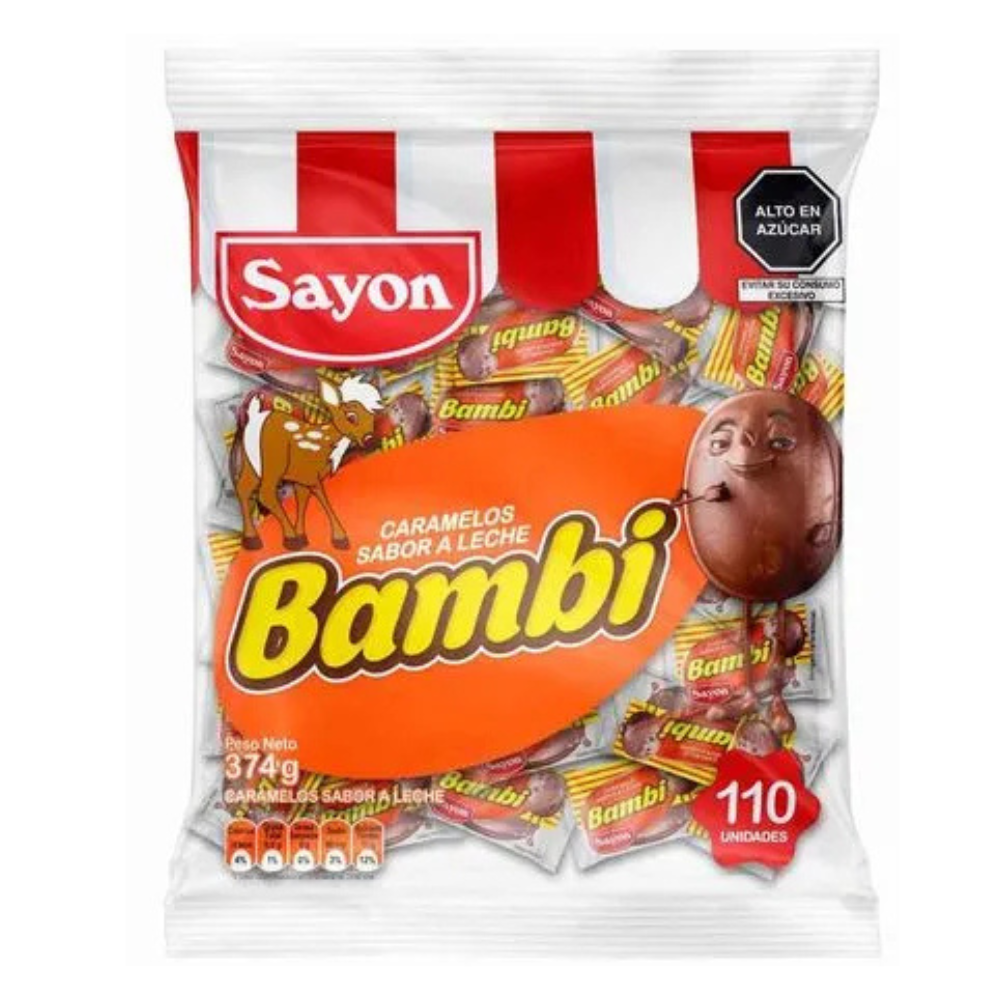CARAMELO BAMBY 400G
