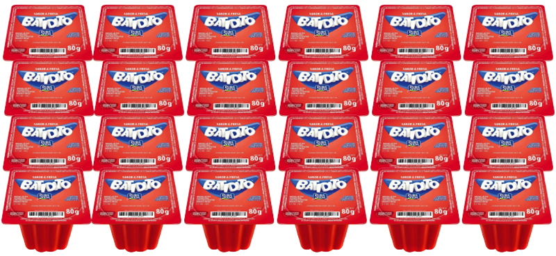 BATIDITO FRESA 80 GR X 24  UNI 