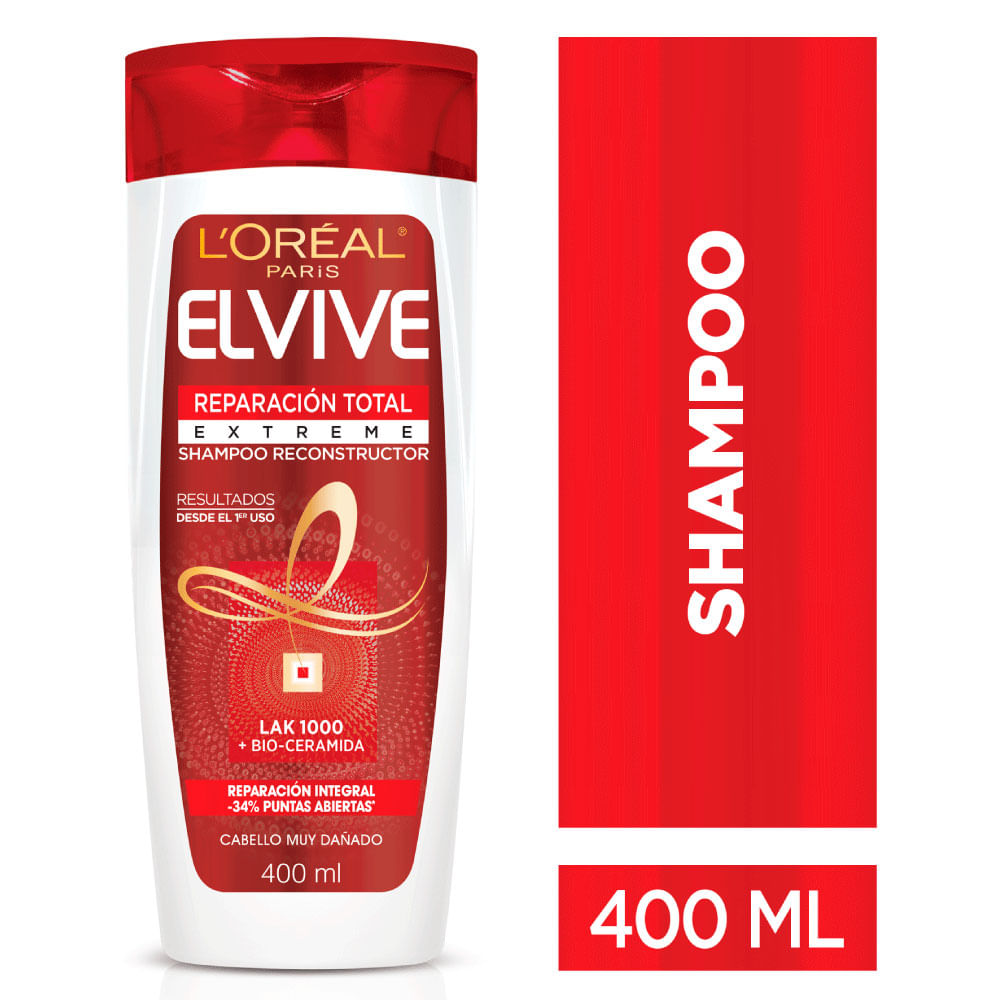 SHAMPOO LOREAL CABELLO MUY DAÑADO 400ML