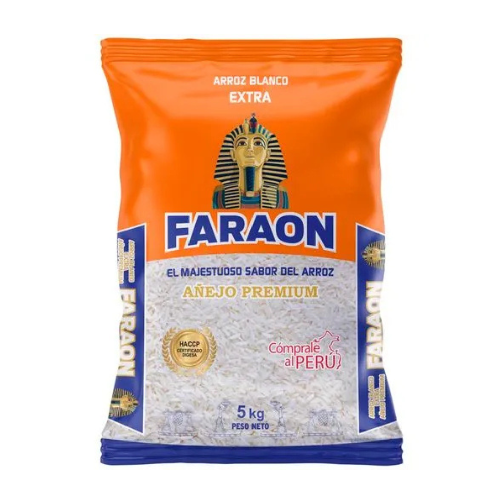 ARROZ FARAON AÑEJO NARANJA 5 KG 