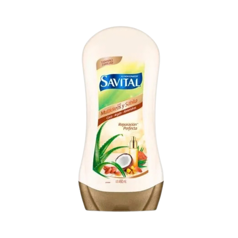 ACONDICIONADOR MULTIOLEOS Y SABILA 490 ML 
