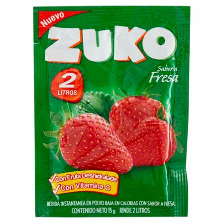 REFRESCO ZUKO FRESA X 12 UNDS 