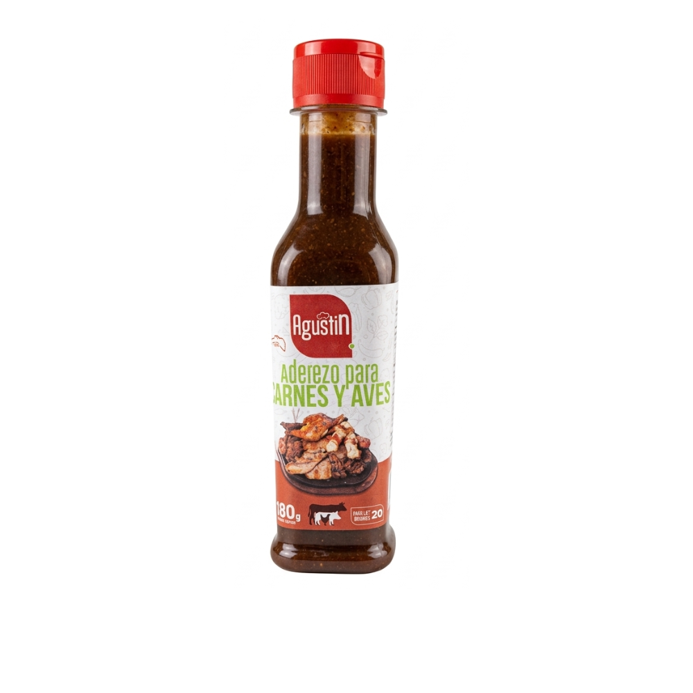 ADEREZO PARA CARNES Y AVES AGUSTIN 180 GR