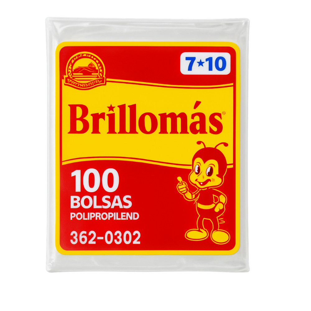 BOLSA BRILLOMAS 7*10 