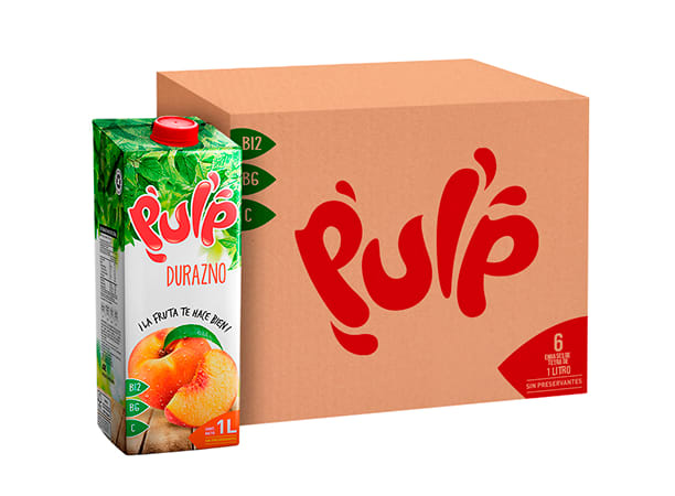PULP DE DURAZNO 1L