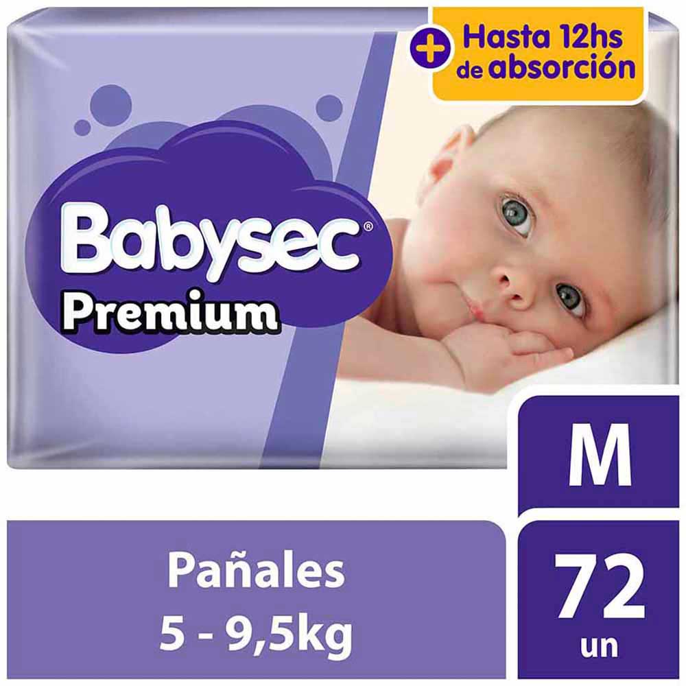 PAÑALES BABYSEC PREMIUM M