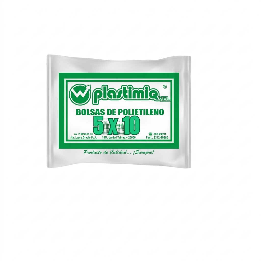 BOLSA PLASTIMIQ 5*10 X50 und