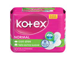 TOALLAS KOTEX NORMAL 10 UNID