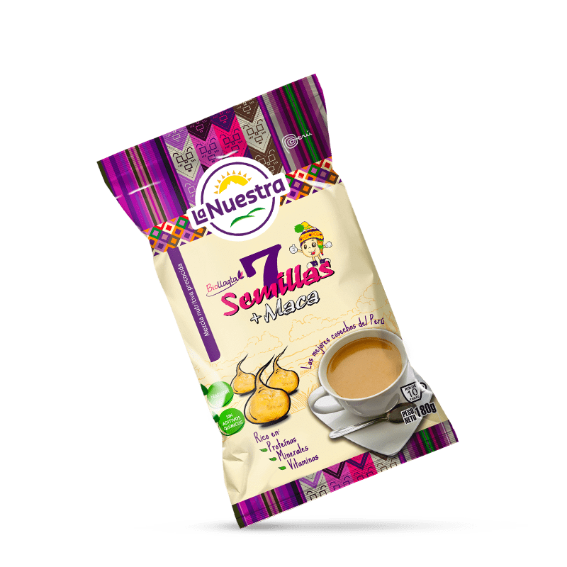 7 SEMILLAS + MACA 180 GR 