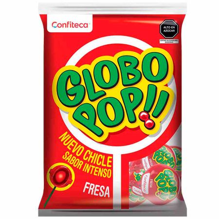 GLOBO POP FRESA 432G