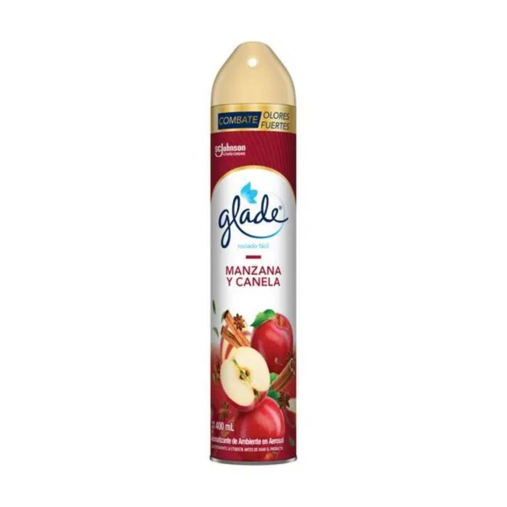 AROMATIZANTE GLADE MANZANA Y CANELA 400 ML