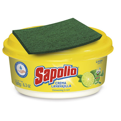 LAVAVAJILLAS SAPOLIO LIMON180G