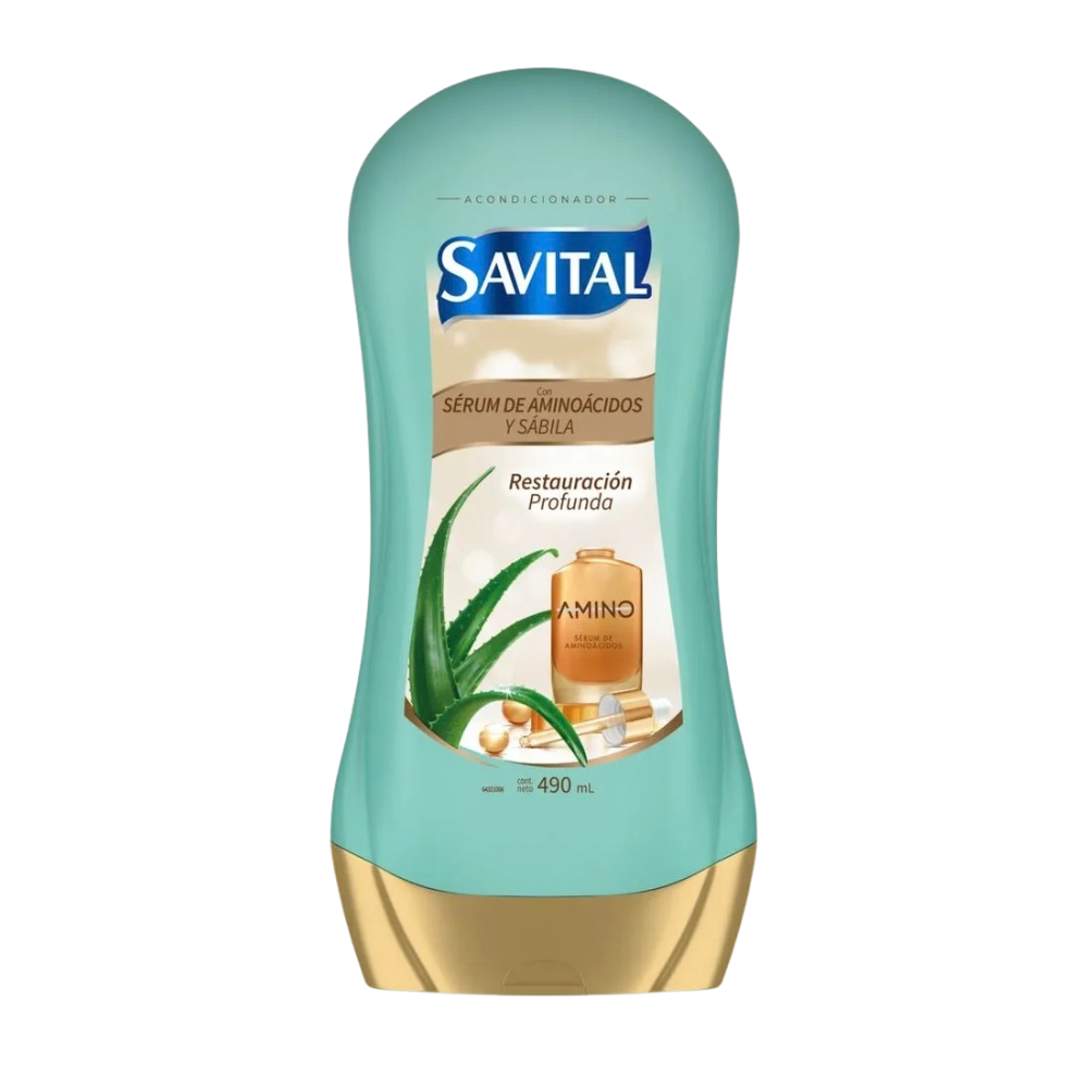 ACONDICIONADOR AMINOACIDOS SAVITAL 490 ML 