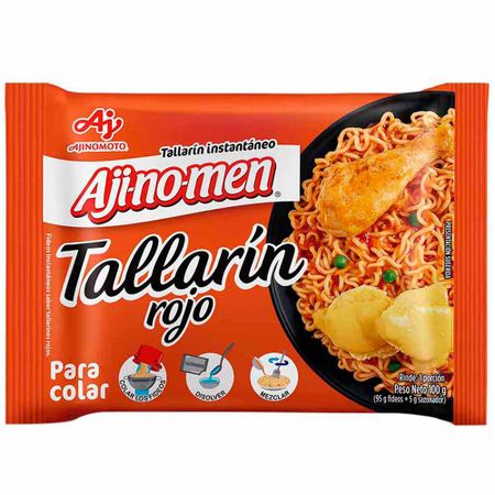 AJINOMEN TALLARIN ROJO 100G