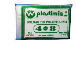BOLSAS 4*8 PLASTIMAC 