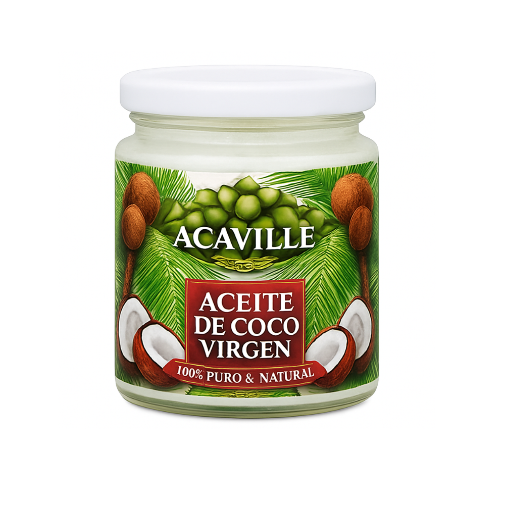 ACEITE DE COCO 200 gr (ACAVILLE)